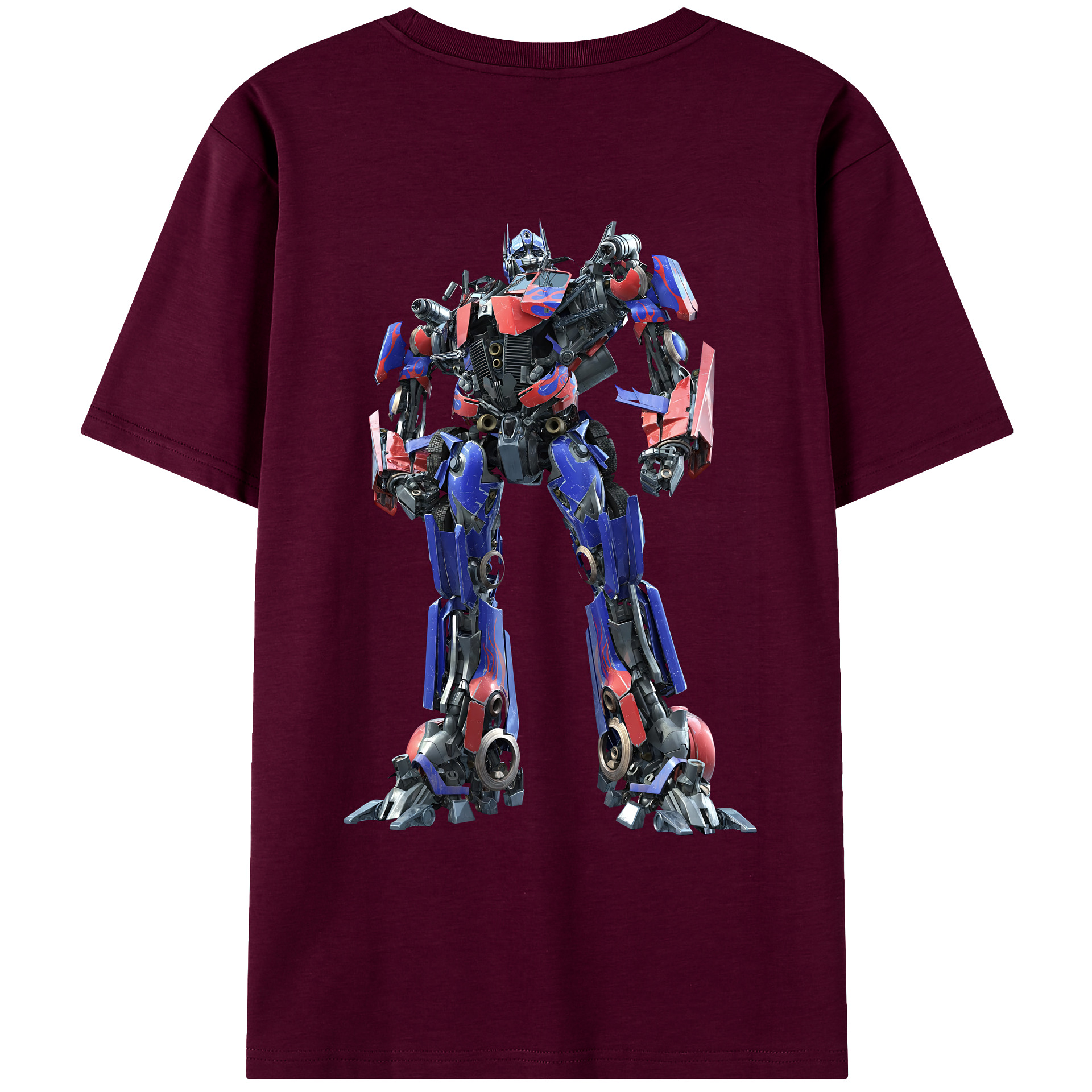 （画像用） Transformers トランスフォーマー レディース半袖Tシャツ(バックプリント)